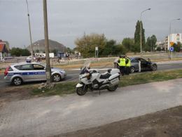 Zabrał broń policjantowi i próbował uciekać