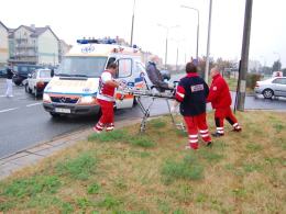 Wypadek na ul. Witosa