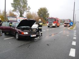 Wypadek na ul. Witosa