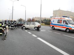 Wypadek na ul. Witosa