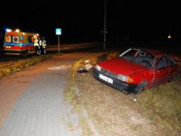 Złodziej rozbił się uciekając przed policją