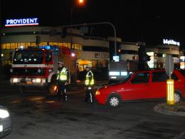 Wypadek z radiowozem w Opolu