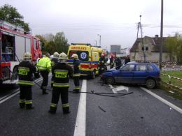 Wypadek w Dąbrowie