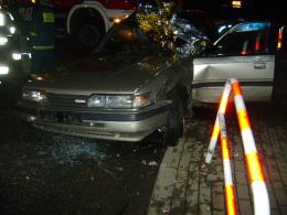 Pijany kierowca sprawcą wypadku