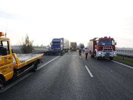 Karambol na autostradzie A4
