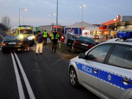 Wypadek na ul. Krapkowickiej