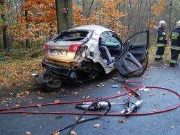 Stracił panowanie nad kierownicą