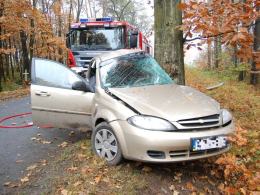 Stracił panowanie nad kierownicą