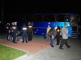 Opolscy policjanci wyruszyli do stolicy już o 5 rano.
