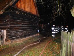 Pożar skansenu w Bierkowicach