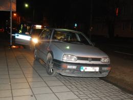 Pijany kierowca uciekał na piechotę