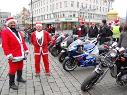 Mikołaje na motorach