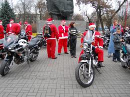 Mikołaje na motorach