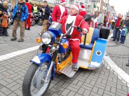 Mikołaje na motorach