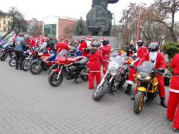 Mikołaje na motorach