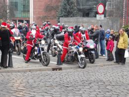 Mikołaje na motorach