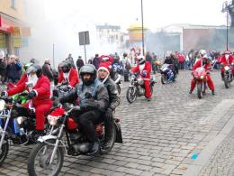 Mikołaje na motorach