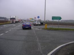 Wypadek na trasie Opole - Ozimek