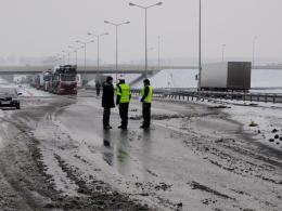 Wypadek ciężarówki na A4, kierowca zginął