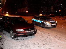 Wypadek na ul. Reymonta