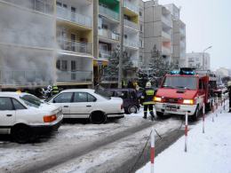 Pożar piwnicy na ul. Kieleckiej