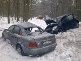 Wypadek na trasie Wawelno - Prądy