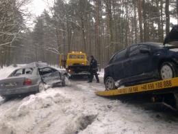 Wypadek na trasie Wawelno - Prądy