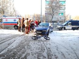10-letni rowerzysta potrącony na rondzie