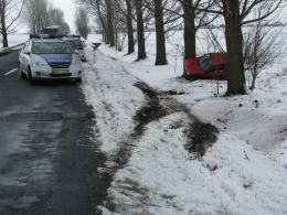 Wypadek na drodze nr 414