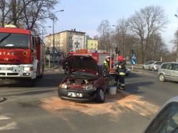Zderzenie dwóch fiatów