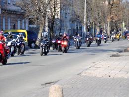 Świąteczne spotkanie motocyklistów