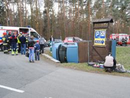 Wypadek w Skarbiszowie