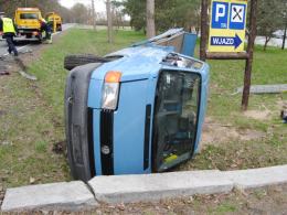 Wypadek w Skarbiszowie