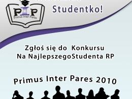 Nie samą nauką student żyje