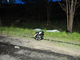 Pijany kierowca rozjechał motorowerzystę