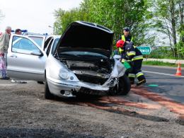 Wypadek na opolskim Zaodrzu