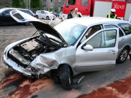 Wypadek na opolskim Zaodrzu
