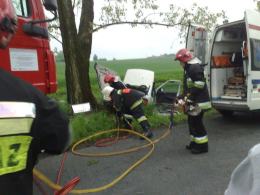 Nadmierna prędkość przyczyną wypadku