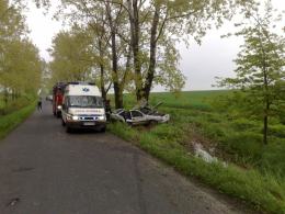 Nadmierna prędkość przyczyną wypadku