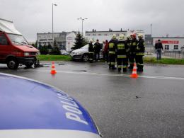 Wypadek na skrzyżowaniu