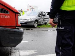 Wypadek na skrzyżowaniu
