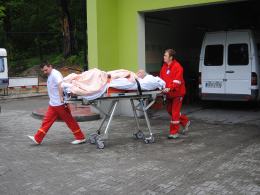 Szpital w Koźlu ewakuowany