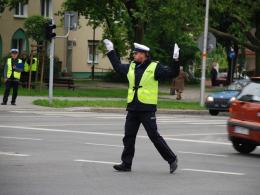 Zwycięzca konkursu - sierż. sztab. Dariusz Rosiński w akcji.