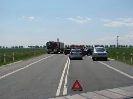 Wypadek na obwodnicy Białej