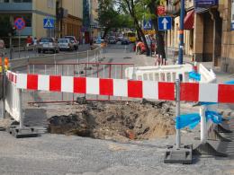 Kolejny remont, ogromne korki koło dworca