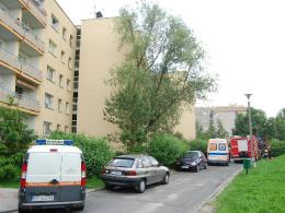 Pożar na ul. Grota Roweckiego