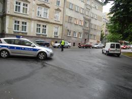 Plama oleju spowodowała gigantyczny korek