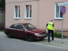 Kierowca daewoo wymusił pierwszeństwo
