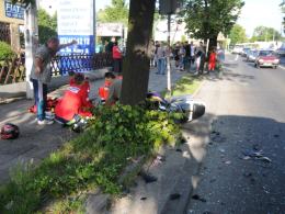 Motocyklista zginął w wypadku