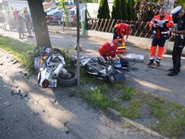 Motocyklista zginął w wypadku